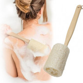 Moodne Loofah Sponge Pehmete Harjastega Loofah Hari Rasvakindel ja Tööjõudu säästev Täiskasvanute vannitav Kooriv seljakoorija