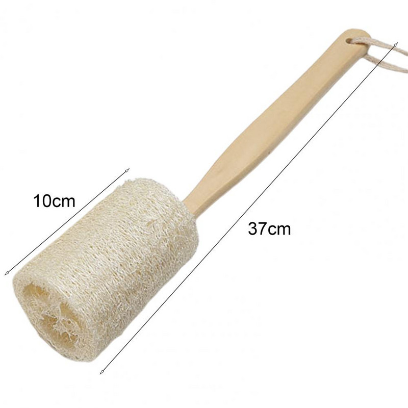 Mūsdienīgs lufas sūklis, mīksta saru lufas birste, necaurlaidīga pret taukiem, ietaupot darbaspēku pieaugušajiem peldēšanai, pīlings muguras skruberis