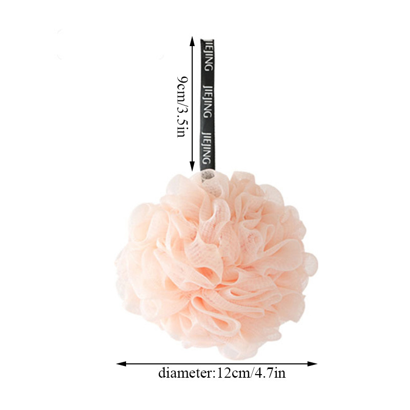 Liela izmēra vannas lufa Noņemt dubļu sūkli Cute berzes dvielis putojošs mazgāšanas duša Super mīksts ziedu vannas lodīšu sieta sūklis