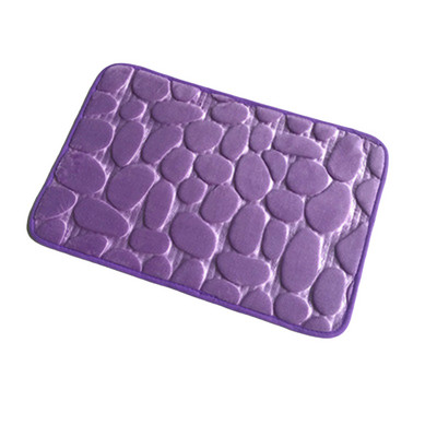 U-veida ūdeni absorbējošs putu vannas paklājiņš Tualetes paklājiņš Vannas istaba Koraļļu vilnas paklāja paklājs Neslīdošs grīdas tualete Mājas dekorsMājas