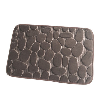 U-veida ūdeni absorbējošs putu vannas paklājiņš Tualetes paklājiņš Vannas istaba Koraļļu vilnas paklāja paklājs Neslīdošs grīdas tualete Mājas dekorsMājas