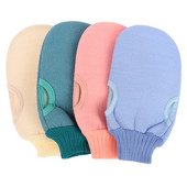 1 tk Magic Peeling Glove Shower Spa Exfoliator Kahepoolne vannikinnas kehapuhastuskoorija Mitt Rub Surnud naha eemaldamine