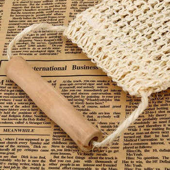 Хавлиена кърпа с дълъг гръб от естествен сезал и дръжка производители на хавлиени кърпи от растителни влакна за баня на едро скраб без натиск