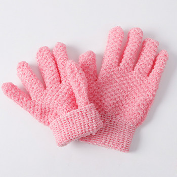 Ексфолиращи ръкавици Ръкавици За Душ Скраб Ръкавици Масаж за тяло Скраб Вана За Пилинг Гъба Измиване Овлажняващ SPA