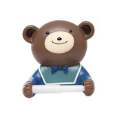 Crtani zidni držač za papirnate ručnike bez bušenja Samoljepljivi papirni kuhinjski držač za toaletni papir