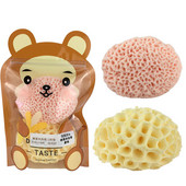 Spužva od prirodne morske vune Sredstvo za uklanjanje mrtve kože Masažer za piling Puf za tuširanje Čišćenje četke za tuširanje Pjena za tijelo Spužva za pranje lica