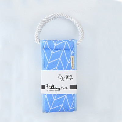 Divpusējs pīlings ķermeņa skruberis muguras tīrīšanas mazgāšanas lupatiņa mīksta birste vannas dušas pīlingam uz augu bāzes