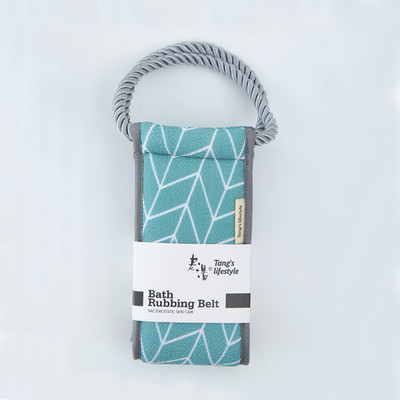 Divpusējs pīlings ķermeņa skruberis muguras tīrīšanas mazgāšanas lupatiņa mīksta birste vannas dušas pīlingam uz augu bāzes