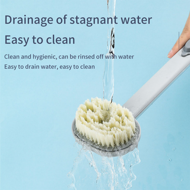 Gara roktura šķidra vannas birste Ķermeņa pīlinga skruberis Sūkļa skrubis Masieris Muguras ķermeņa duša SPA putu vannas ādas tīrīšanas rīki