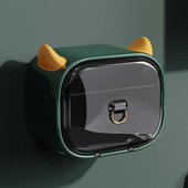 Sienas salvešu kaste Little Demon Cute sienas plaukti Vannas istabas piederumi Ūdensnecaurlaidīgi tualetes salvešu plaukti Lielas ietilpības Izpārdošana