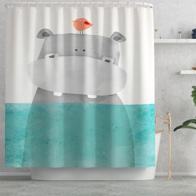 Vannas istabas paklājiņš Vannas paklājiņi un jauka lāča apdruka Shwer aizkaru komplekts Absorbējošs tualetes sēdekļa pārsegs Mājas dekors Vannas istabas paklāja paklājs