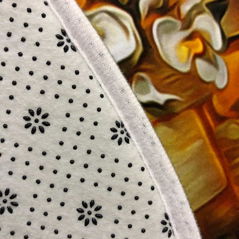 Zeegle 3gab Vannas paklājiņš Vannas paklāju komplekts Pretslīdošs tualetes paklājiņš Pjedestāla paklāja vāks Tualetes pārvalks Vannas paklāji Absorbējoši dušas kāju paklājiņi