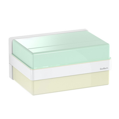 Caurspīdīgs pie sienas stiprināms salvešu kastīte, ūdensnecaurlaidīga augšējā glabāšana mobilā telefona turētājs tualetes rullopapīra turētājs vannas istabas salvešu futrālis