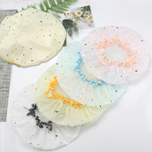 Ūdensnecaurlaidīga elastīga dušas cepure Modes matu krāsošanas punktveida dušas cepure cepure vannas matu salona pārvalks sievietēm salona dušas vannas istabas rīks