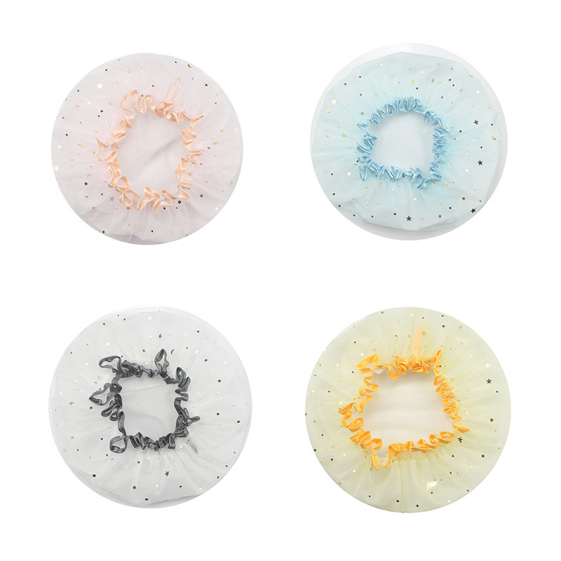 Ūdensnecaurlaidīga elastīga dušas cepure Modes matu krāsošanas punktveida dušas cepure cepure vannas matu salona pārvalks sievietēm salona dušas vannas istabas rīks