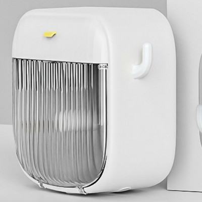 Ūdensnecaurlaidīgs pie sienas stiprināms salvešu turētājs ar āķi 2 slāņu atvilktņu uzglabāšanas tualetes rullopapīra kastīšu turētājs Mājas vannas istabas piederumi