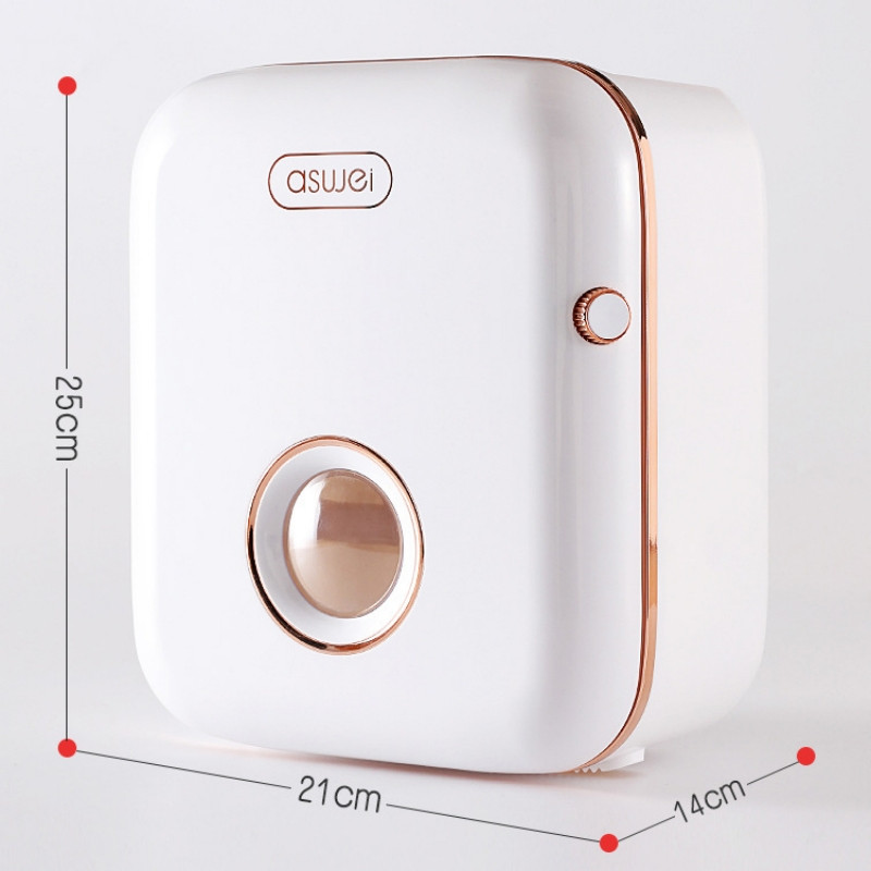 Luksusa pie sienas stiprināms 2 slāņu uzglabāšanas turētājs noņemams rullopapīra turētājs augšējais mobilā tālruņa turētājs vannas istabas salvešu kastes glabāšanai