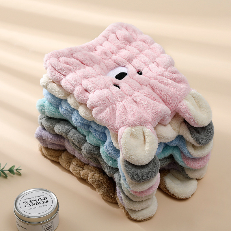 Spa Bowknot dušas cepure Elpošana Mikrošķiedras Matu Turbāns Ātri Dvieļu žāvēšanas dvieļu cepures sievietēm pirts Vannas istabas piederumi