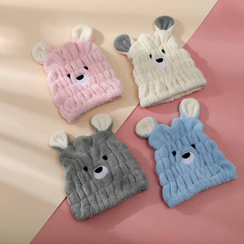 Spa Bowknot dušas cepure Elpošana Mikrošķiedras Matu Turbāns Ātri Dvieļu žāvēšanas dvieļu cepures sievietēm pirts Vannas istabas piederumi