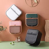 2 slāņu ūdensnecaurlaidīgs tualetes papīra turētājs Pie sienas stiprināms caurspīdīgs atvilktnes glabāšanas augšējais organizators Vannas istabas noņemams salvešu turētājs