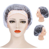 100 kom/lot jednokratne kape za tuširanje Hotelska jednokratna elastična kapa za tuširanje Prozirna kapa za kupanje Spa Frizerski salon Kapa s gljivama Proizvod za kupaonicu