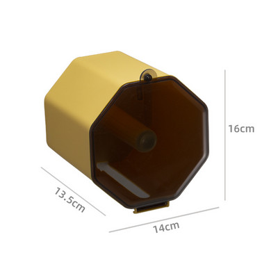 Pie sienas stiprināms magnētiskās pievilkšanas rullīšu papīra kastīte noņemams salvešu turētājs ūdensizturīgs uzglabāšanas kastes vannas istabas audu organizatora futrālis