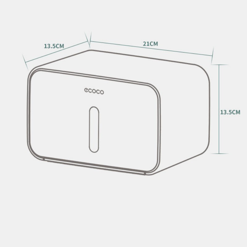 Pie sienas stiprināms salvešu kastīte Ūdensizturīgs noņemams rullīšu papīra turētājs Daudzfunkcionāls augšējais uzglabāšanas turētājs Vannas istabas tualetes papīra organizators