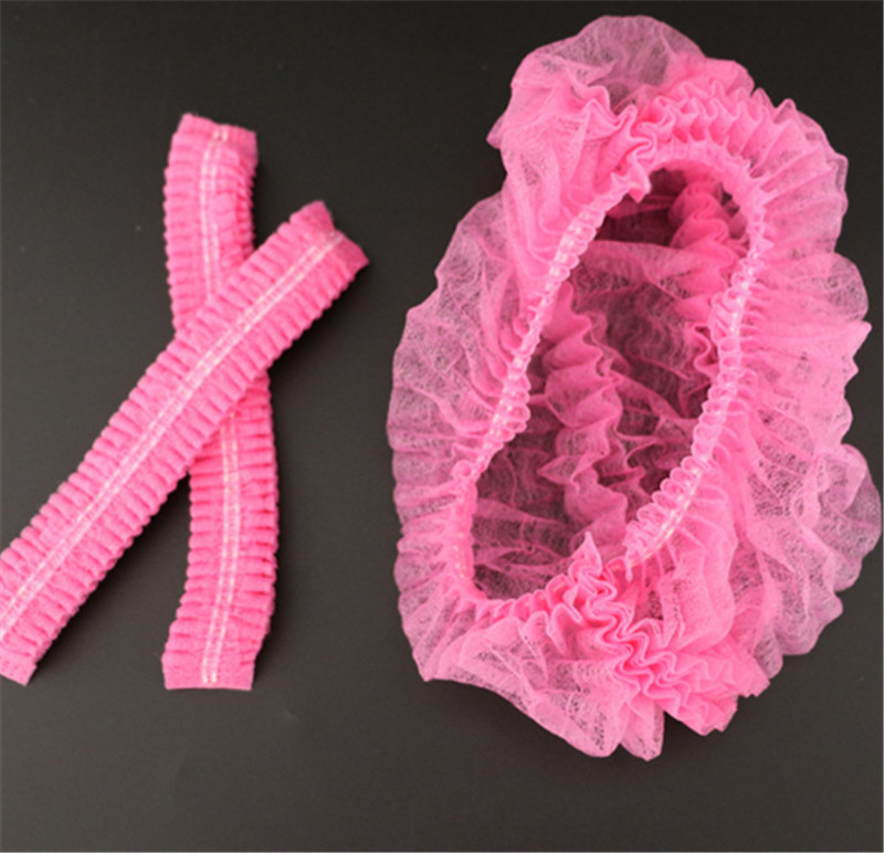 10GAB Neaustas vienreizējās lietošanas dušas cepures Putekļu cepures Sieviešu vīriešu vannas cepures Spa Skaistumkopšanas salonam Vannas istabas pārsegi Viesnīcu aksesuāri Mati