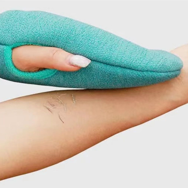 1 gab Vanna pīlingam Pīlings ķermeņa tīrīšanas skrubis Mitt Rub Dead Skin Cimdi dušai Ķermeņa birste dvielis SPA putu ķermeņa masāža