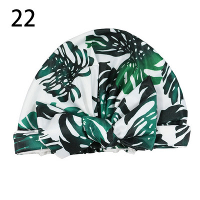 Ūdensnecaurlaidīga sieviešu dušas cepure Atkārtoti lietojama elastīga josla vannas matu pārklājums salona dušas cepure cepure vannas istabas aksesuāri