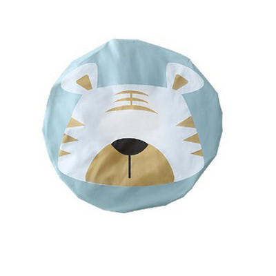 Dušas cepure Karikatūra Animal Ūdensizturīga elastīga lente Atkārtoti lietojama vannas galvas matu pārsegs Sievietēm Bērniem Meiteņu matu ietīšana Vannas istabas piederumi