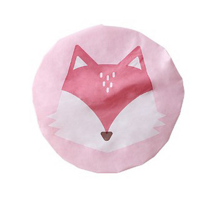 Dušas cepure Karikatūra Animal Ūdensizturīga elastīga lente Atkārtoti lietojama vannas galvas matu pārsegs Sievietēm Bērniem Meiteņu matu ietīšana Vannas istabas piederumi