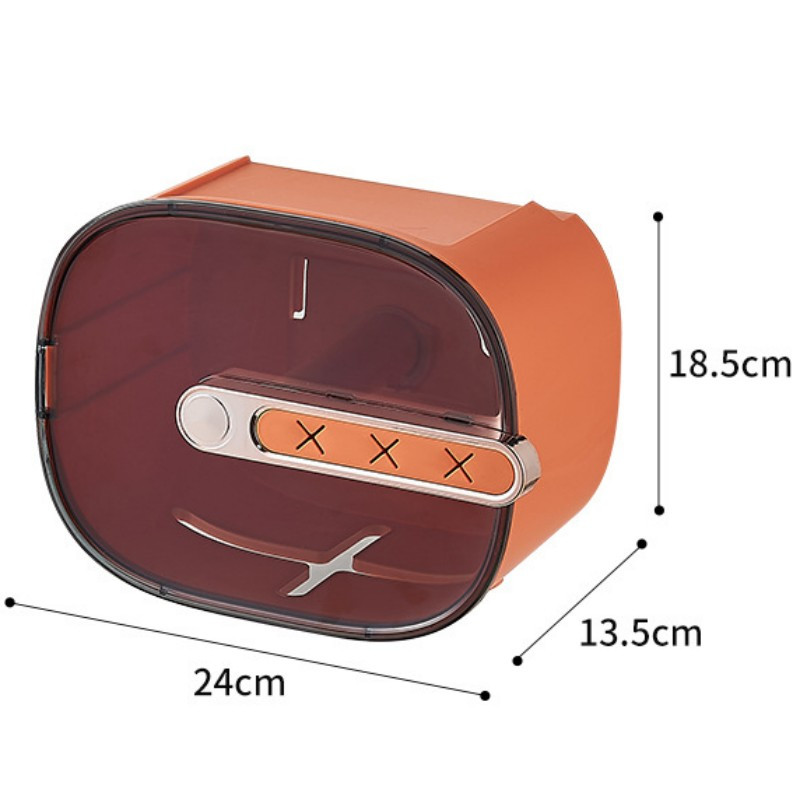 Višenamjenska luksuzna zidna kutija za maramice Vodootporni držač ručnika za lice Držač za pohranu vrhunskih sitnica Kupaonska maramica