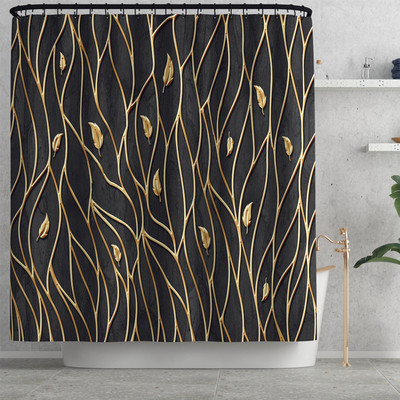 Zeegle Printing vannas istabas paklāja paklājs ūdensizturīgs dušas aizkars un mājas dekors vannas paklājiņa komplekts Memory Foam tualetes sēdekļa pārklāja paklājiņš