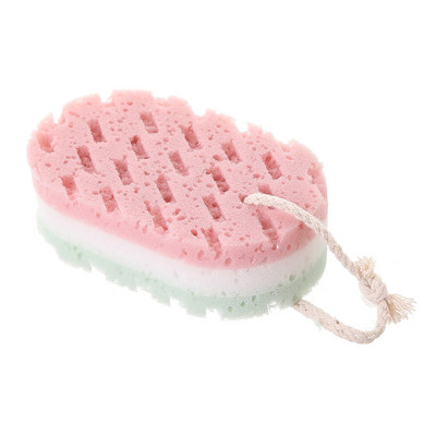 Sponge Bath Ball dušas berze Visa ķermeņa pīlingam Masāžas birste Skruberis ķermeņa suka Vannas istabas piederumi Augstas kvalitātes