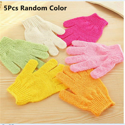 1/2/5 kom Kupka za piling Rukavica za piling Otporna rukavica za masažu tijela Spužva za pranje kože Hidratantna SPA pjena Spa rukavica za kupanje
