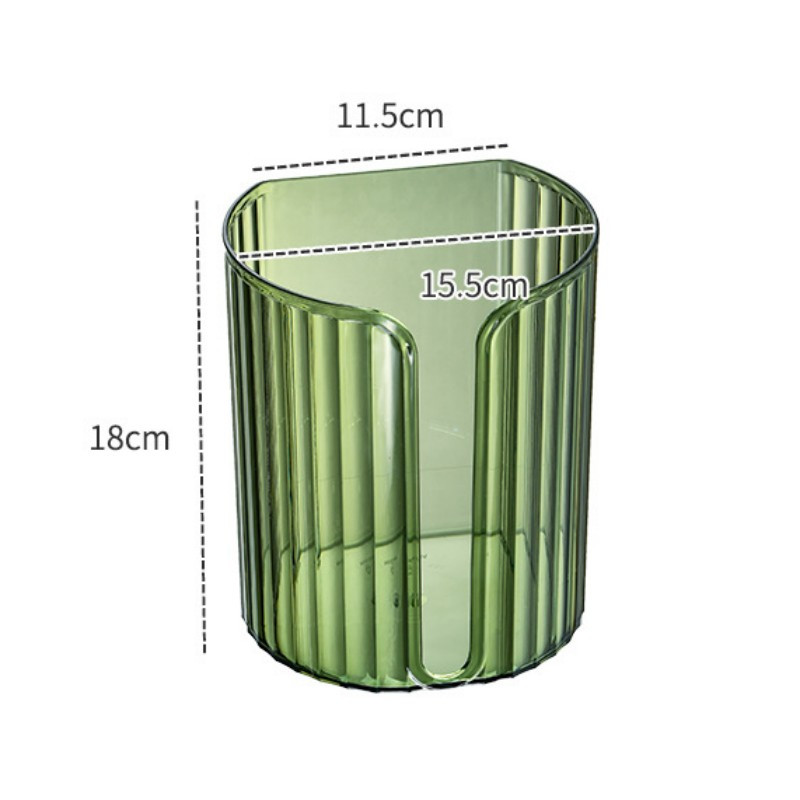 Caurspīdīga daudzfunkcionāla salvešu kastīte pie sienas stiprināma svītru rullīšu papīra kaste Mājas vannas istabas tualetes papīra turētājs virtuves salvešu turētājs