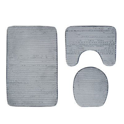 Zeeg vannas paklājs vannas istabai pretslīdes grīdas paklāji vannas istabas paklāju komplekts tualetes sēdekļa pārklājs vannas paklāji absorbējoši paklāji vannas istabai