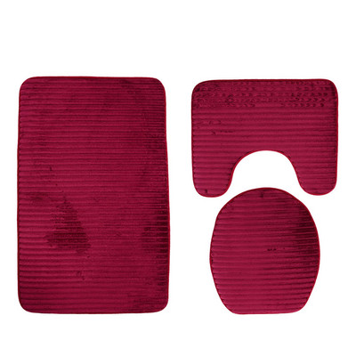 Zeeg vannas paklājs vannas istabai pretslīdes grīdas paklāji vannas istabas paklāju komplekts tualetes sēdekļa pārklājs vannas paklāji absorbējoši paklāji vannas istabai