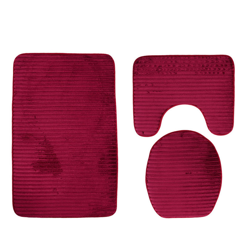 Zeeg vannas paklājs vannas istabai pretslīdes grīdas paklāji vannas istabas paklāju komplekts tualetes sēdekļa pārklājs vannas paklāji absorbējoši paklāji vannas istabai