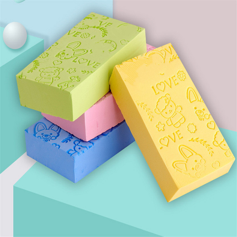 Mīksts ķermeņa skruberis vannas pīlings sūklis dušas birste Ādas tīrītājs tīrīšanas sūklis spilventiņu ķermeņa atmirušās ādas noņemšanas peldes piederumi