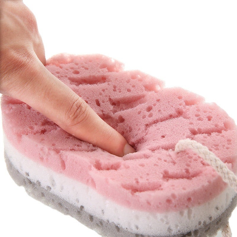 Mekana spužva Piling za tijelo Kupka Piling Spužva Četka za tuširanje Čistač kože tijela Sredstvo za uklanjanje mrtve kože Kupaonski pribor