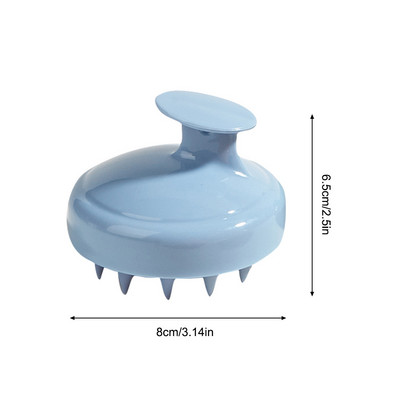 Četka za vlasište Za ublažavanje stresa Tuš Stimulator rasta kose Masažer Piling Ženska masaža Piling Kućanstva Ružičasta gumica za kosu