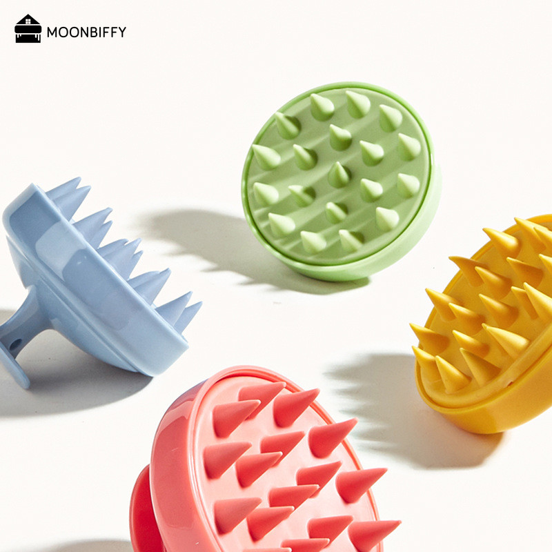 Četka za vlasište Za ublažavanje stresa Tuš Stimulator rasta kose Masažer Piling Ženska masaža Piling Kućanstva Ružičasta gumica za kosu