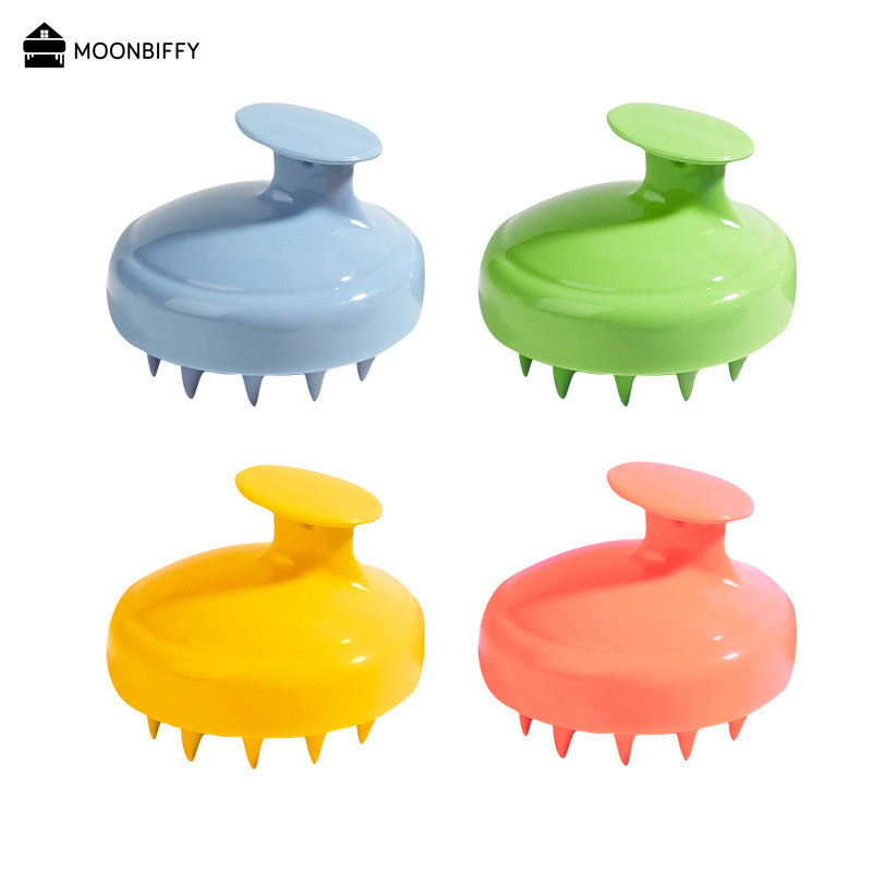 Četka za vlasište Za ublažavanje stresa Tuš Stimulator rasta kose Masažer Piling Ženska masaža Piling Kućanstva Ružičasta gumica za kosu