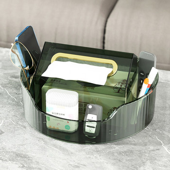 Многофункционална кутия за кърпички с държач за дистанционно управление с няколко отделения