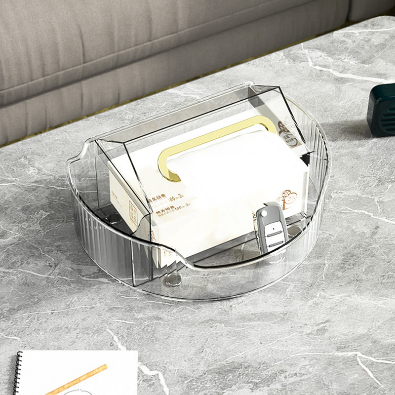 Daudzfunkcionāla audu kaste ar tālvadības pults turētāju ar vairākiem nodalījumiem