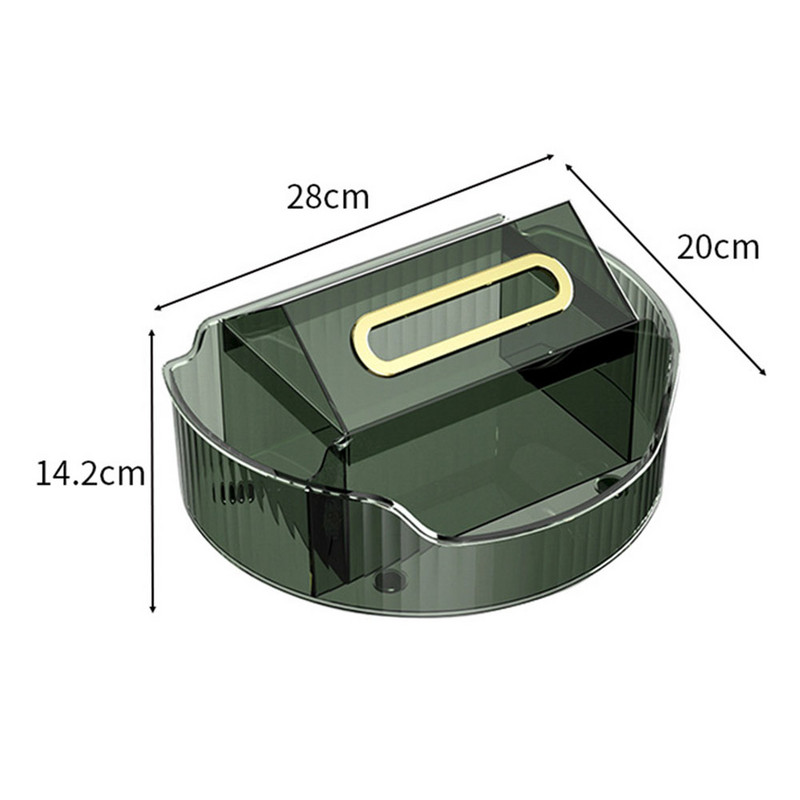 Daudzfunkcionāla audu kaste ar tālvadības pults turētāju ar vairākiem nodalījumiem