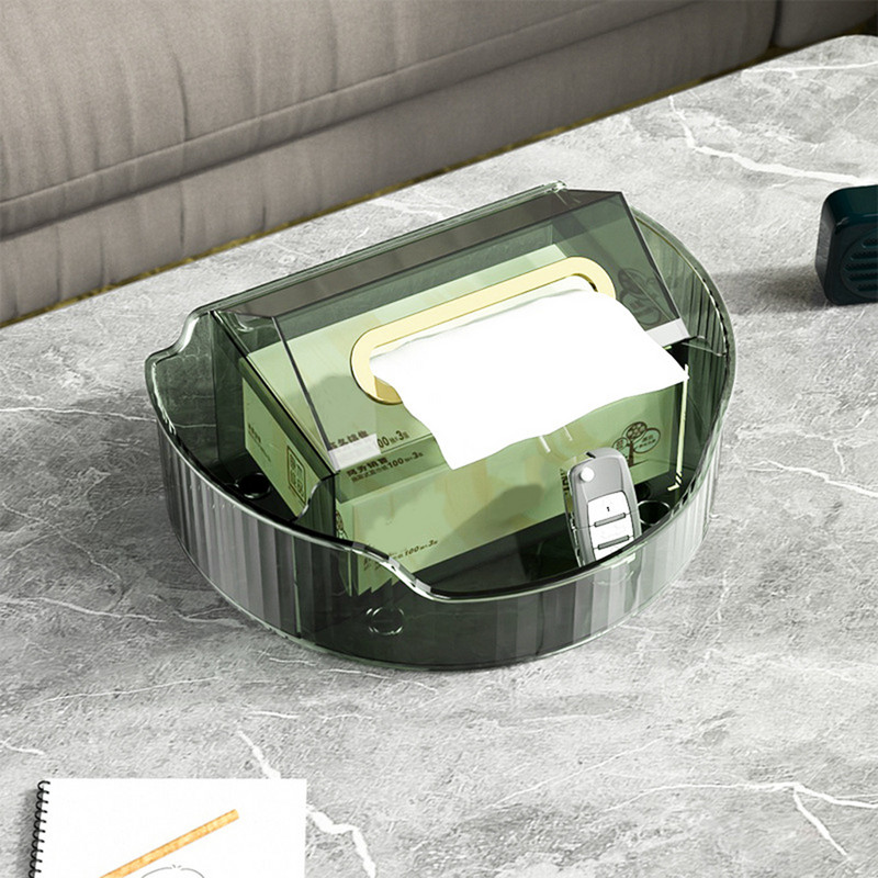 Daudzfunkcionāla audu kaste ar tālvadības pults turētāju ar vairākiem nodalījumiem