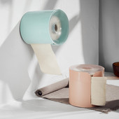 Paberihoidik Creative veekindel silindriline WC majapidamisruum elutuba vannituba seinale kinnitatav plastikust rullpaberikarp 4 värvi